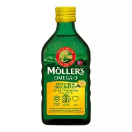 MÖLLERS Omega-3 Citroenolie, 250 ml