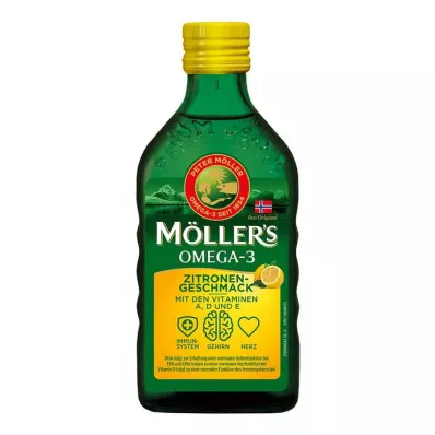 Möller`s Omega-3 olie met citroensmaak, 250 ml Möller`s Omega-3 olie met citroensmaak, 250 ml