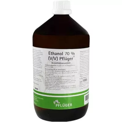 DESINFEKTIONSMITTEL Ethanol 70% V/V Ploeg, 1000 ml DESINFEKTIONSMITTEL Ethanol 70% V/V Ploeg, 1000 ml