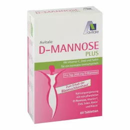 D-MANNOSE PLUS 2000 mg Tabl.w.Vit.u.Mineralstof., 60 st