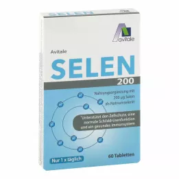 SELEN 200 µg tabletten, 60 stuks