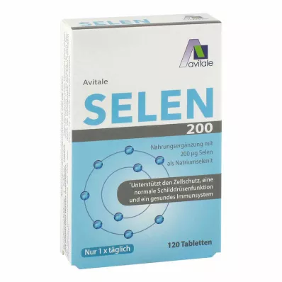 SELEN 200 µg tabletten, 120 stuks