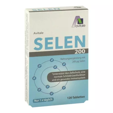 SELEN 200 µg tabletten, 120 stuks