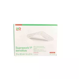 SUPRASORB P gevoelig PU-Schuim v.non-bor.15x20cm, 10 st