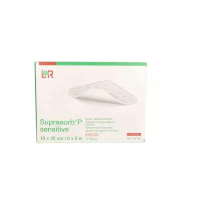 SUPRASORB P gevoelig PU-Schuim v.non-bor.15x20cm, 10 st