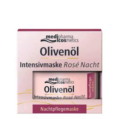 Olijfolie Intensief Masker Rozen Nachtcrème, 50 ml Olijfolie Intensief Masker Rozen Nachtcrème, 50 ml