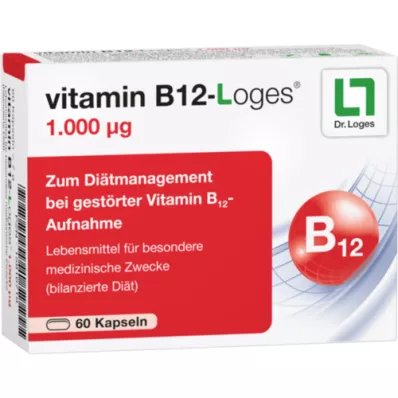 VITAMIN B12-LOGES 1000 μg capsules, 60 stuks