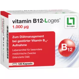VITAMIN B12-LOGES 1000 μg capsules, 120 st