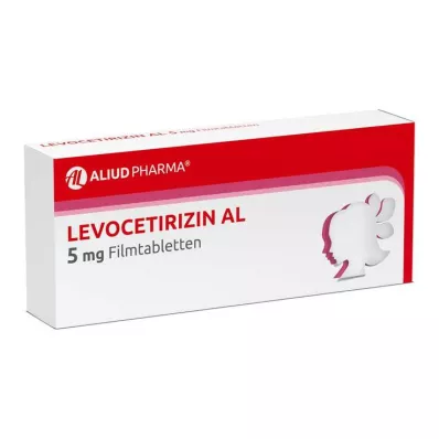 LEVOCETIRIZIN AL 5 mg filmomhulde tabletten, 20 stuks