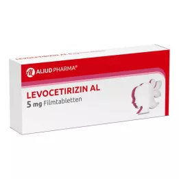 LEVOCETIRIZIN AL 5 mg filmomhulde tabletten, 100 stuks