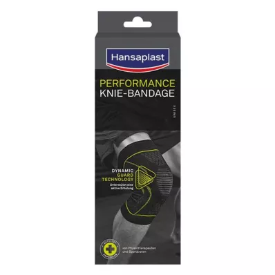 Hansaplast Sport kniebandage maat L/XL, 1 stuk Hansaplast Sport kniebandage maat L/XL, 1 stuk