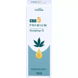 CBD CANEA 5% Premium hennepolie, 10 ml