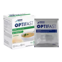 OPTIFAST Poeder van soepgroenten, 8X55 g