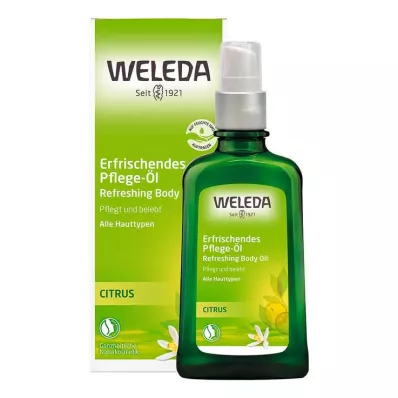 WELEDA Citrus verfrissende verzorgingsolie, 100 ml WELEDA Citrus verfrissende verzorgingsolie, 100 ml
