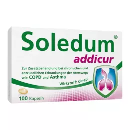 SOLEDUM addicur 200 mg zachte capsules met enterische capsule, 100 st