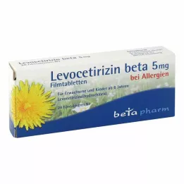 Levocetirizine bèta 5 mg filmomhulde tabletten, 20 stuks