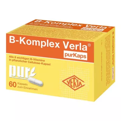 B-KOMPLEX Verla purKaps, 60 stuks B-KOMPLEX Verla purKaps, 60 stuks