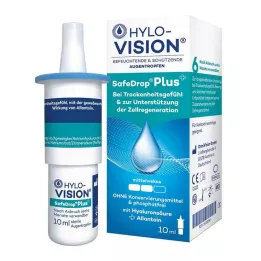 HYLO-VISION SafeDrop Plus oogdruppels, 10 ml