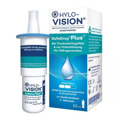 HYLO-VISION SafeDrop Plus oogdruppels, 10 ml