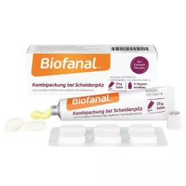 BIOFANAL Combinatieverpakking voor vaginale mycose, Vagtab + zalf, 1 P