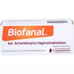 BIOFANAL voor vaginale mycose 100 000 I.U. vaginale tab, 12 st