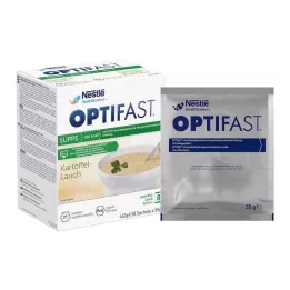 OPTIFAST Soepaardappel Prei Poeder, 8X55 g