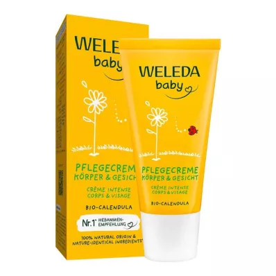 WELEDA Calendula lichaamsverzorgingscrème &amp; Gezicht, 30 ml