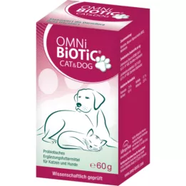 OMNI BiOTiC Kat &amp; Poeder voor honden, 60 g