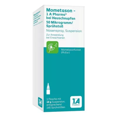 MOMETASON 1A Phar.b.Hooikoorts 50μg/Spr.shock 140, 18 g MOMETASON 1A Phar.b.Hooikoorts 50μg/Spr.shock 140, 18 g