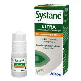 SYSTANE ULTRA Glijmiddel voor oog zonder conserveermiddel, 10 ml