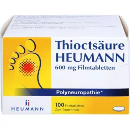 THIOCTSÄURE HEUMANN 600 mg filmomhulde tabletten, 100 stuks