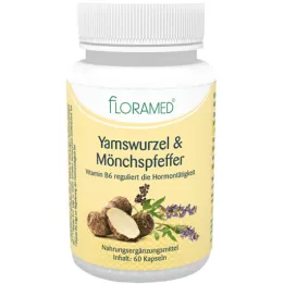 YAMSWURZEL &amp; MÖNCHSPFEFFER Floramed Capsules, 60 Capsules