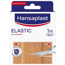 HANSAPLAST Elastisch gips 8 cmx1 m, 1 st