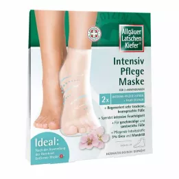ALLGÄUER LATSCHENK. Intensief verzorgend masker voor voeten, 1 p