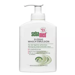 SEBAMED vloeibare wasemulsie w.olijf w.dispenser, 200 ml