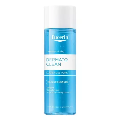 Eucerin Dermatoclean Hyaluron heldere gezichtstoner, 200 ml Eucerin Dermatoclean Hyaluron heldere gezichtstoner, 200 ml