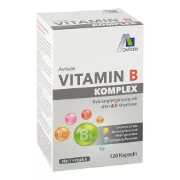 VITAMIN B KOMPLEX capsules, 120 stuks