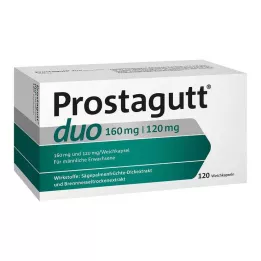 PROSTAGUTT duo 160 mg/120 mg zachte capsules 120 st