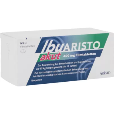 IBUARISTO acute filmomhulde tabletten van 400 mg, 50 st