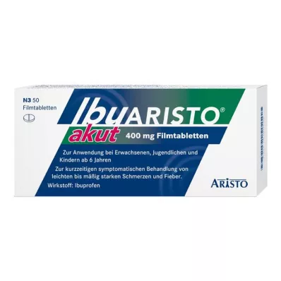 IBUARISTO acute filmomhulde tabletten van 400 mg, 50 st