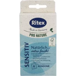 RITEX PRO NATURE SENSITIV Condooms, 8 stuks