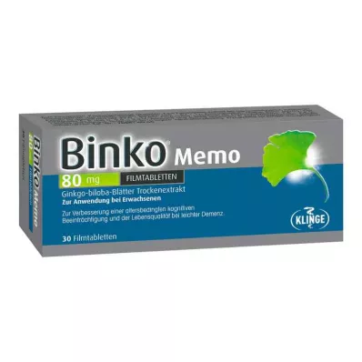 Binko Memo 80 mg filmomhulde tabletten (30 stuks)