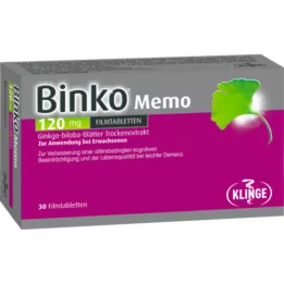 BINKO Memo 120 mg filmomhulde tabletten, 30 st