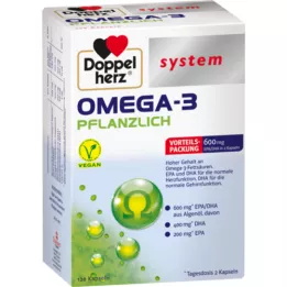 DOPPELHERZ Omega-3 plantaardige systeemcapsules, 120 stuks