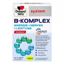 DOPPELHERZ B-complex systeem tabletten, 60 stuks