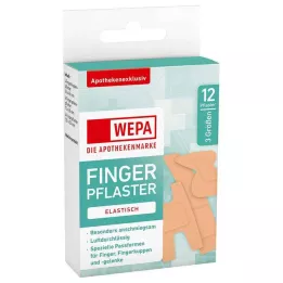WEPA Vingerlapjes mix 3 maten, 12 stuks