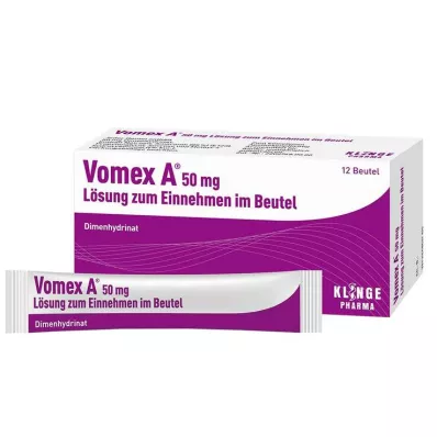 Vomex A®-oplossing 50 mg, 12 stuks Vomex A®-oplossing 50 mg, 12 stuks