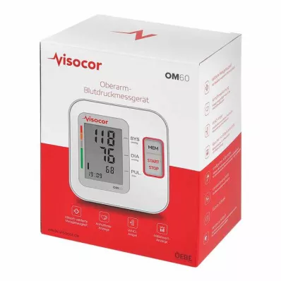 VISOCOR Bovenarm bloeddrukmeter OM60, 1 stuk VISOCOR Bovenarm bloeddrukmeter OM60, 1 stuk
