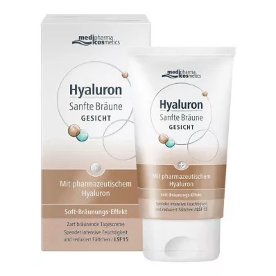 Hyaluronic Gentle Tanning gezichtsverzorgingscrème, 50 ml Hyaluronic Gentle Tanning gezichtsverzorgingscrème, 50 ml