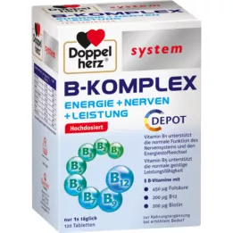 DOPPELHERZ B-complex systeem tabletten, 120 stuks